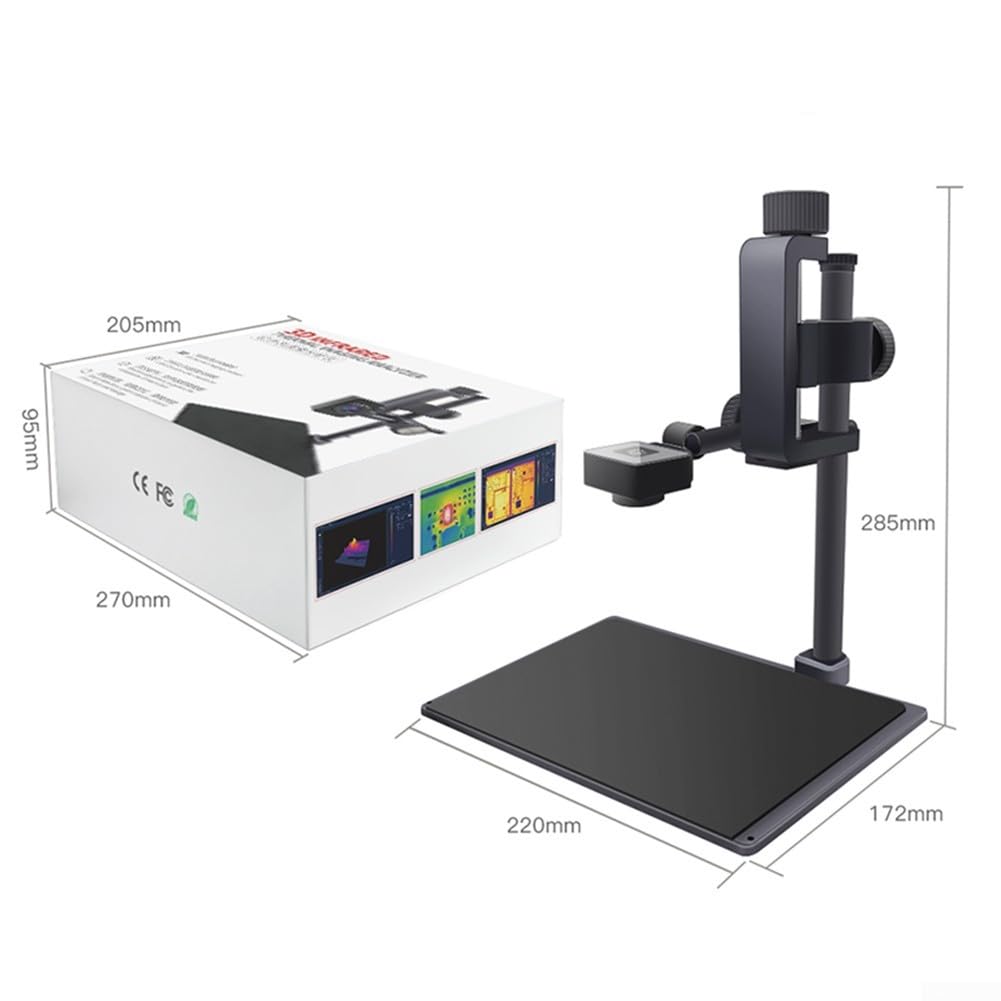 SPORTARC Analizador de imagen térmica infrarroja 3D, cámara de imagen térmica infrarroja profesional 256 x 192 analizador de imágenes térmicas con cable USB
