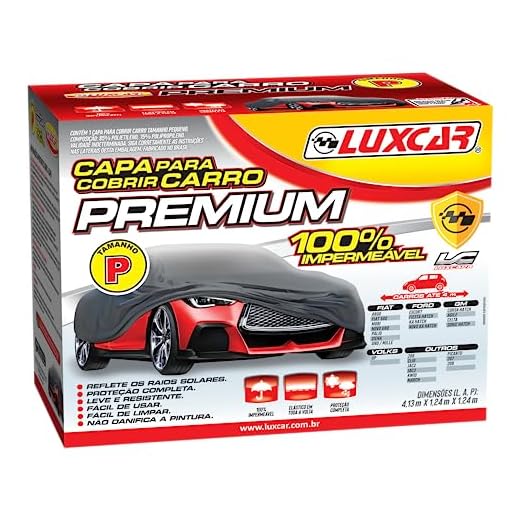Capa Para Cobrir Carro Premium - P Luxcar Pequeno