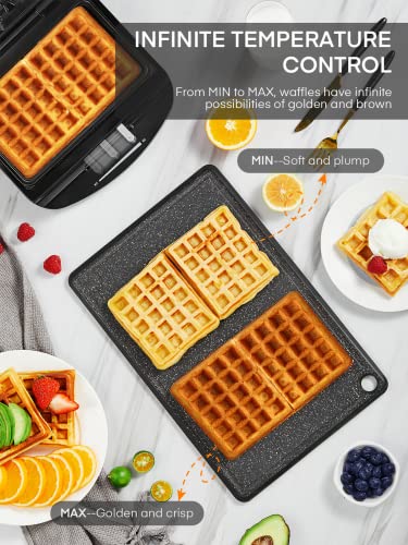 Waffeleisen 2 Belgische Waffeln – Bild 5