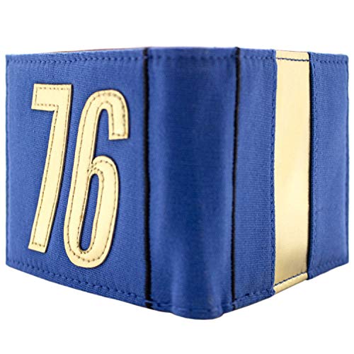 Preisvergleich Produktbild Fallout 76 Gewölbebewohneranzug Blau Portemonnaie Geldbörse