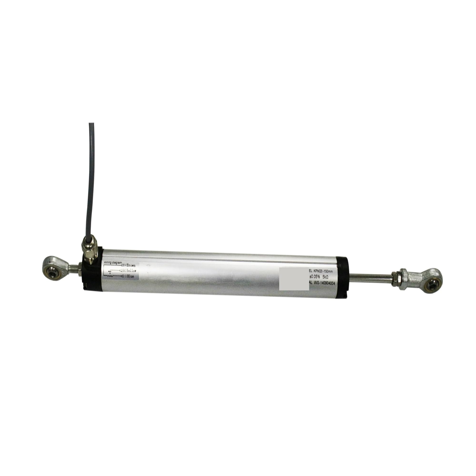 KPM23 25-300mm Linear Potentiometer, Displacement Transducer Travel Sensor With Two Sides Ball Joint Haute précision(50mm)