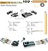APTIV Metri-Pack 150 Series 4-Way Connector w/16-18 AWG Sealed Waterproof Set
