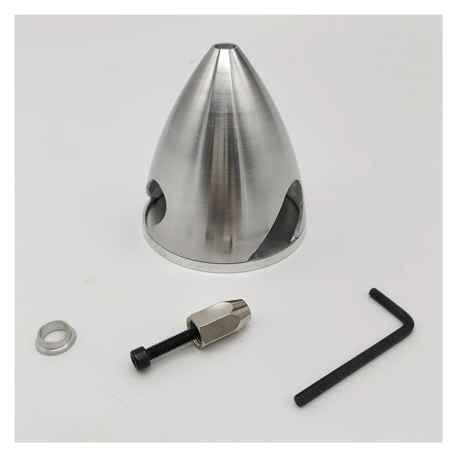 Wirnik ze stopu aluminium do śmigła z 3 ostrzami do modelu samolotu RC Nitro(102mm 4.00inch)