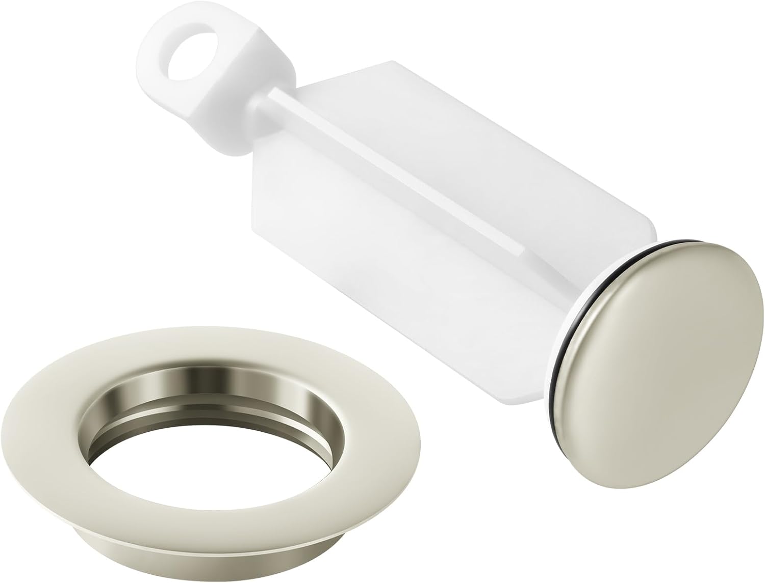 Amazon.com: 10709BN Bathroom Sink Drain Plug and Seat, for Moen ...