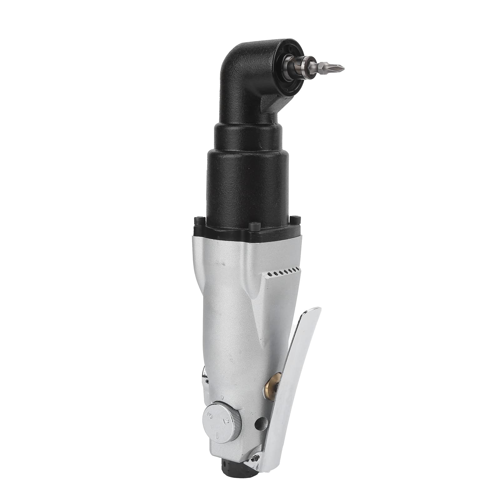Aramox Cacciavite Pneumatico, Cacciavite Pneumatico in Acciaio Legato KP 808L 60N M 7000 giri/min. Velocità Regolabile a Doppio Martello per la Produzione di Macchinari e la Riparazione di