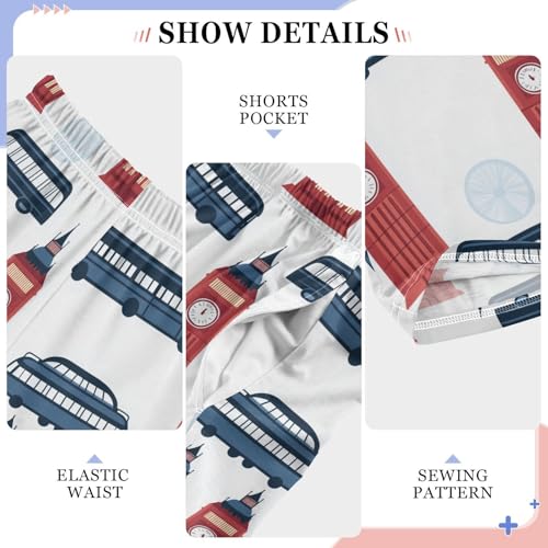 Big Ben Boys Long Pants Soft Trousers Elastic Waist Kids Lounge Bottoms with Pockets S-XL4