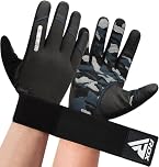 RDX Weight Lifting Gloves with Wrist Support -Touch Screen Full Finger Gym Workout, Anti Slip Padded Grip, Adult & Kids Men Women Fitness Training Powerlifting Bodybuilding HIIT Exercise Weightlifting