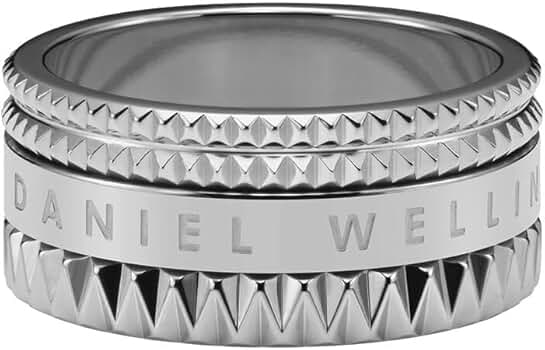 【やまえみ】ダニエルウェリンストン 指輪 ELEVATION RING Jewellery - Rose gold ring for women - Size 48 | DW