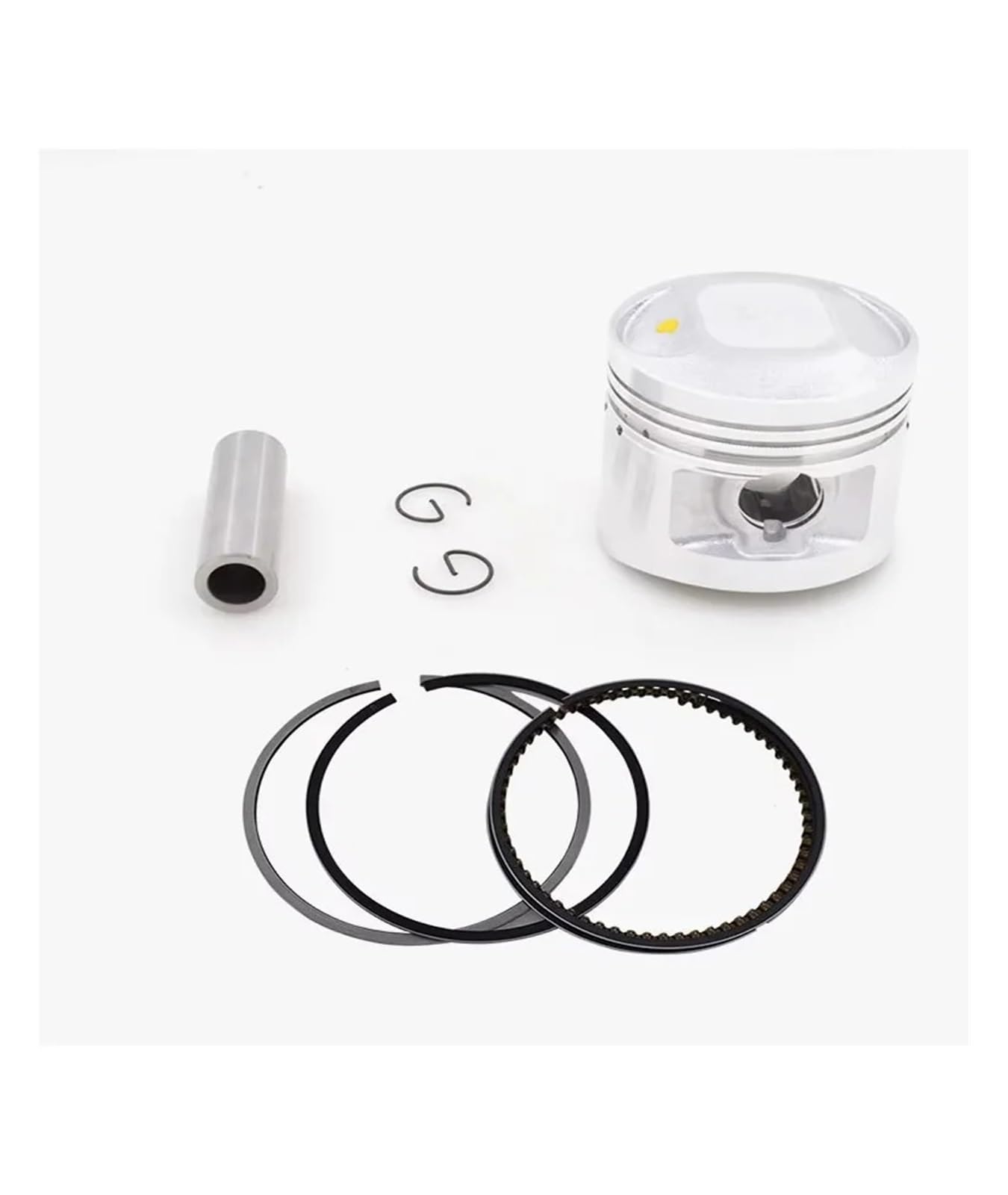 Cilindro Pistone Kit Moto STD 69mm + 100 70mm Pistone 17mm Pin Ring Set Egine Pezzi Ricambio Per Zongshen WY198 CB200 WY 198 CB 200 200cc(70mm bore piston kit)