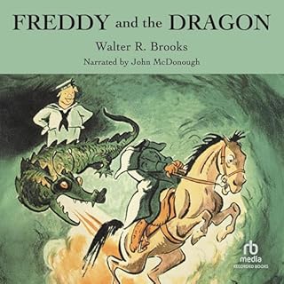 Freddy and the Dragon Audiolibro Por Walter Brooks arte de portada