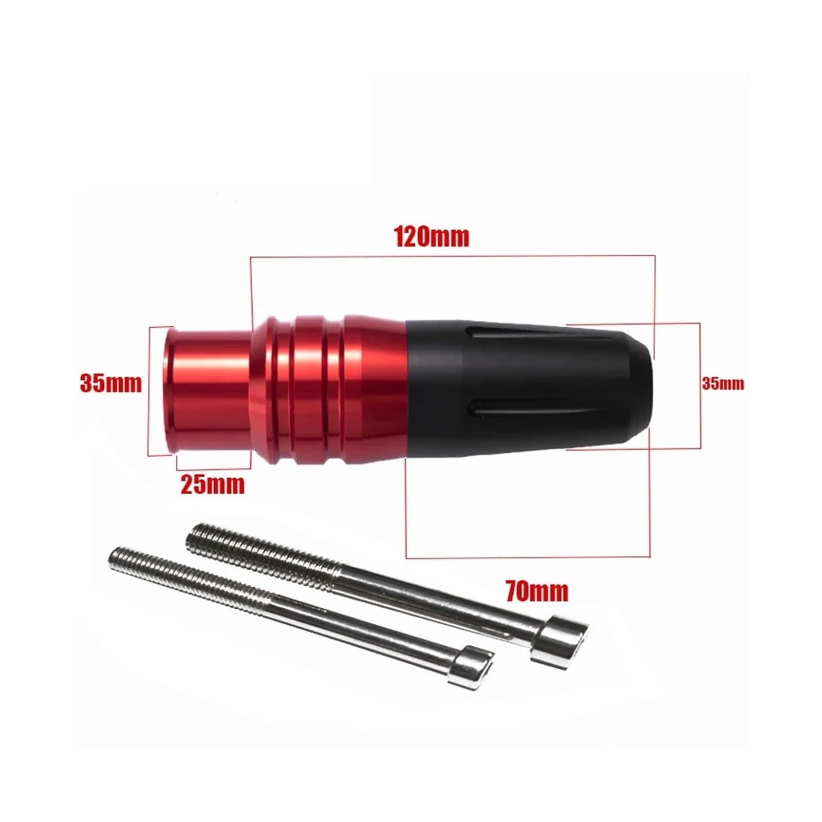 Moto Tamponi Paratelaio Tamponi Protezione Per Telaio CNC Moto Cursori Scarico Protezioni Antiurto Adatte CB500X 500F CB300R CB250R CB190R CB190X