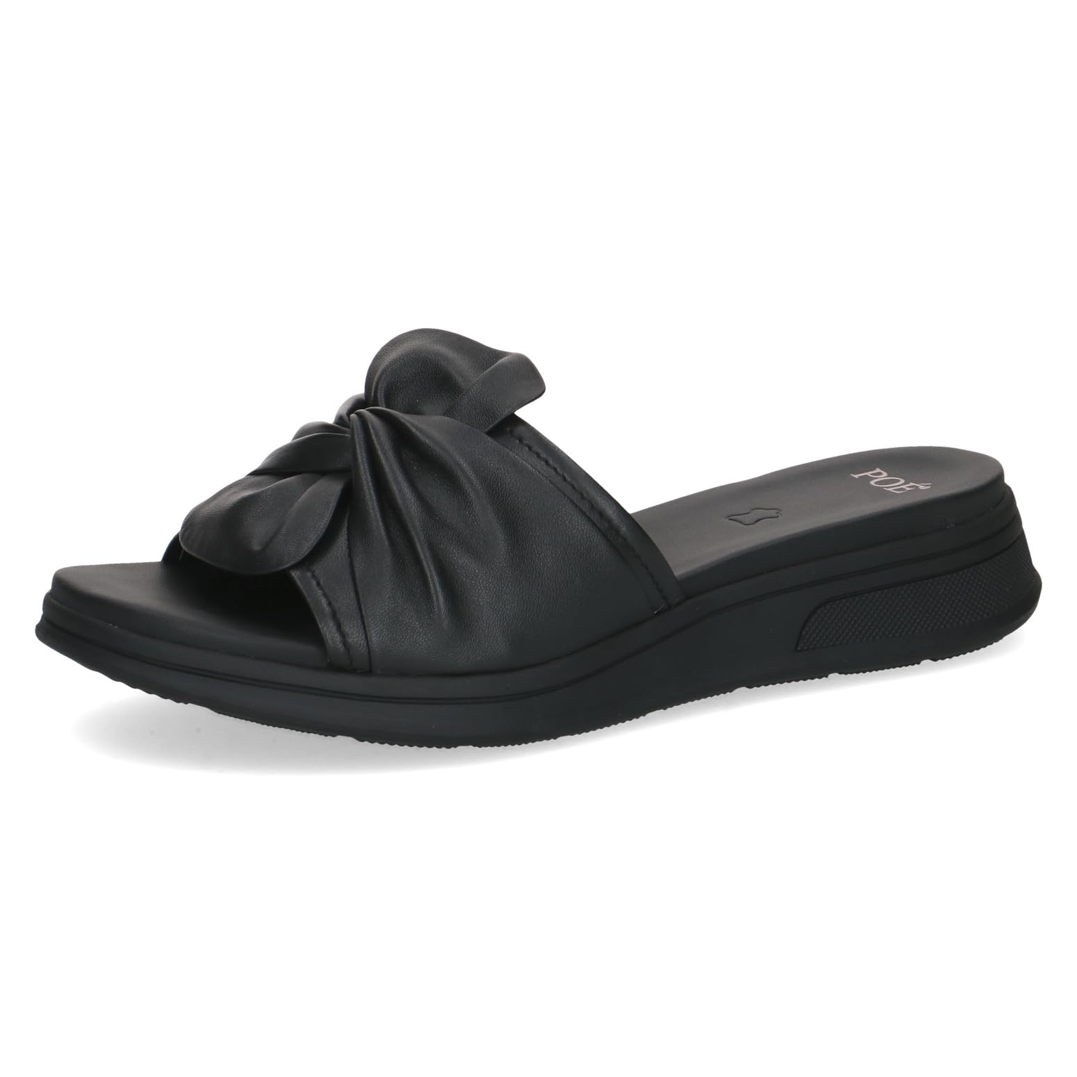 Caprice Women's Leather Sandal, Black (Black Nappa), 6.5 UK