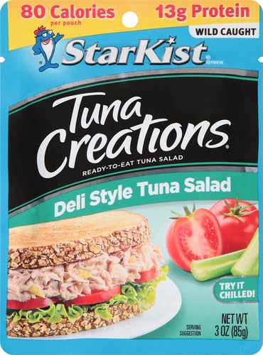 Image of StarKist Tuna Creations, Deli Style Tuna Salad, Single Serve Pouch, 3 oz (Pack of 5)