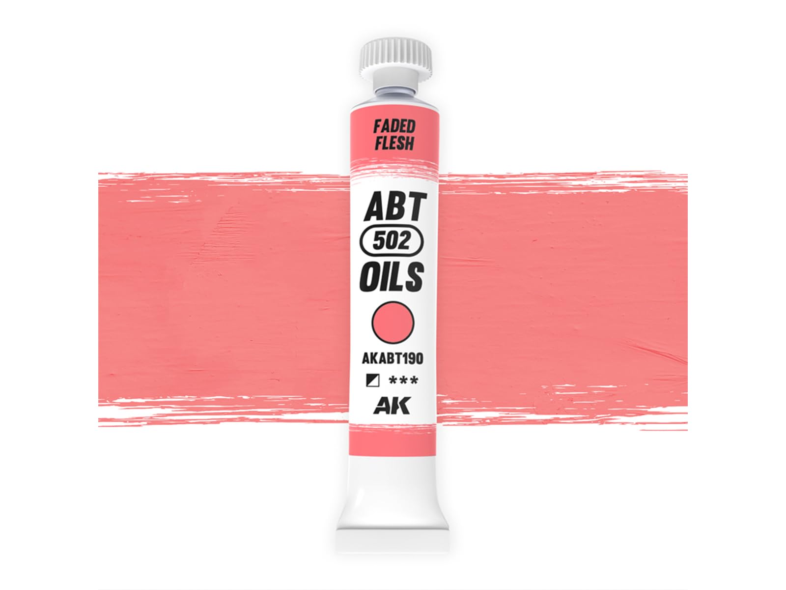 Ak Interactive Faded Flesh Abteilung 502 Oil Color Abt190 (20Ml Tube)