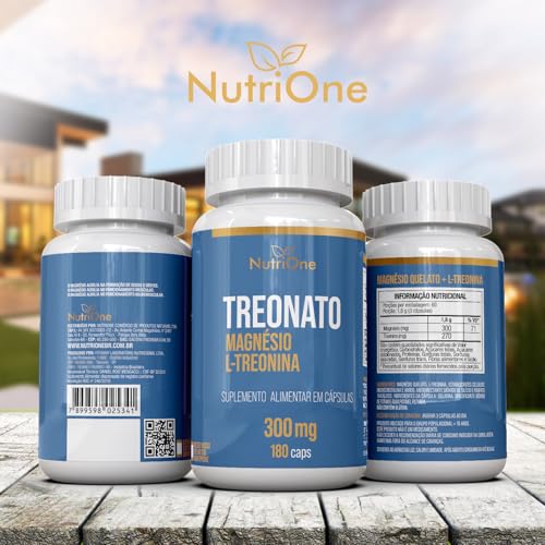 Magnésio L-Treonato Concentrado + Magnésio Quelato 180 Cápsulas - Nutrione