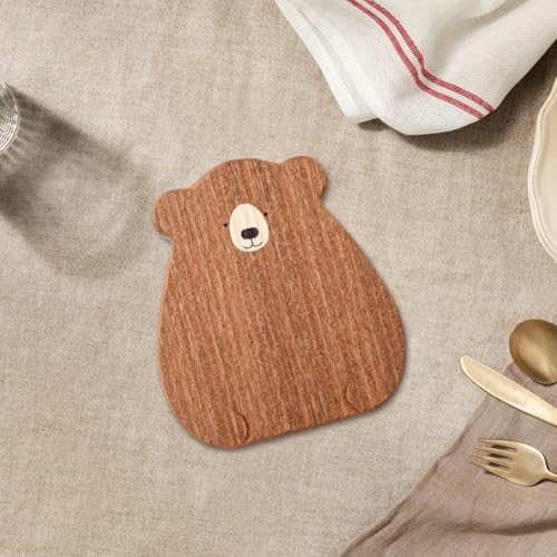Ours mignon planche à découper en bois cadeau idéal pour crémaillère - 6