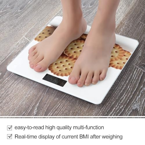 Báscula digital de baño Food Chip Biscuits peso preciso miniatura 5