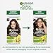Garnier Color Naturals Crème hair color, Shade 4 Brown, 70ml + 60g