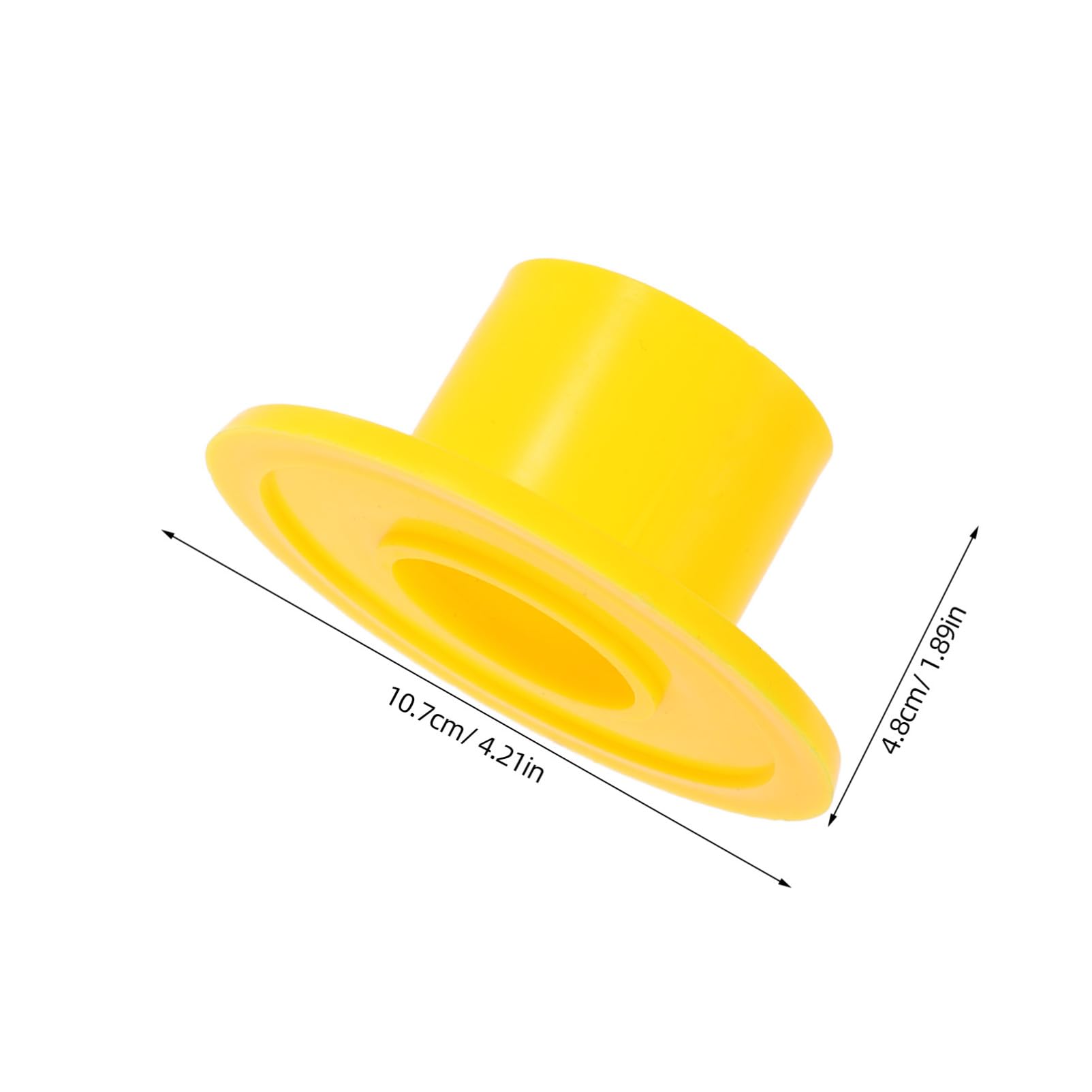 WHAMVOX 4pcs Plastic Foot Plate for Playground Equipment Steel Base for Children's Play Area Easy Installation Anti-Slip Design