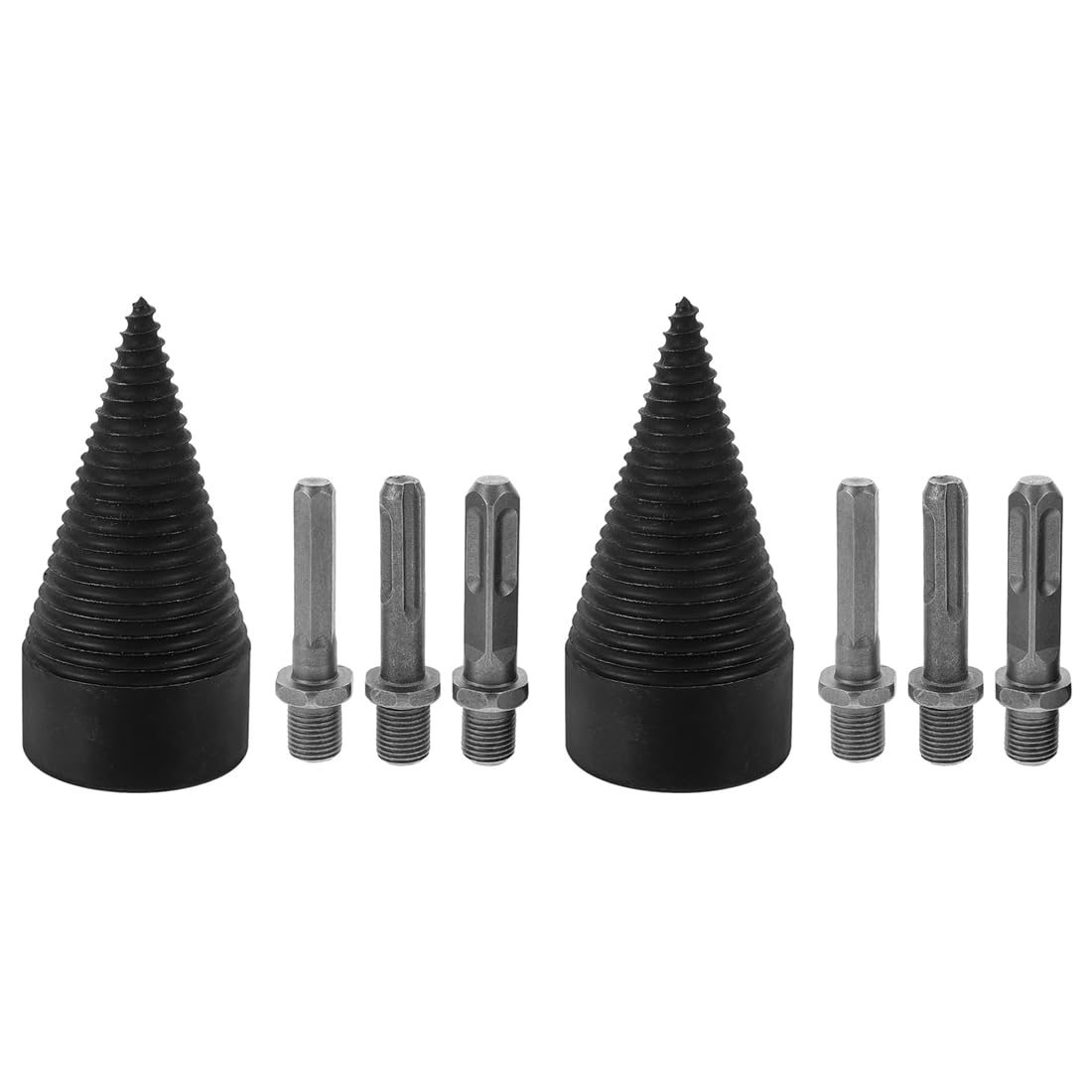 Aundhegrtt As Shown Split Drilling Tool Splitting Tool Splitting Cone Log Splitters Wood Splitter Drill Bit