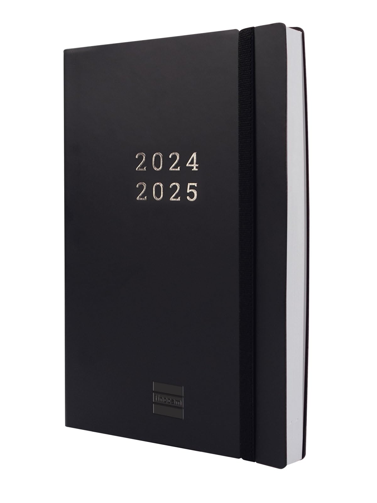Finocam - Mara 2024-2025 18-Month Diary Vertical Week View July 2024 - December 2025 (18 Months) Black International