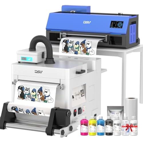 DSV DTF Printer with Shaker&Purifier – All-in-One Plus