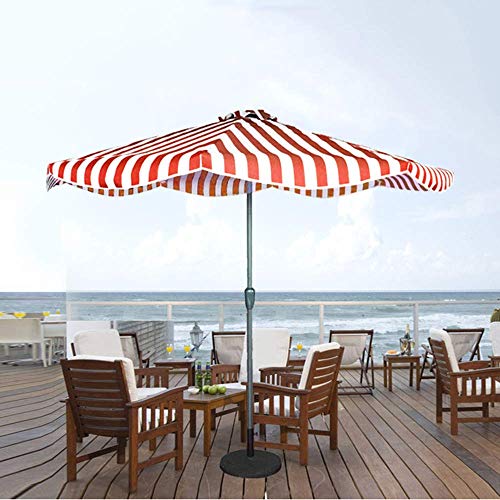 Parasol de jardin CLSDRZC extérieur anti-pluie légère 9ft - 3