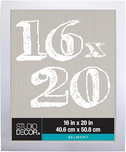 MICHAELS Paquete de 8 unidades blanco 16 x 20 pulgadas marco Belmont de Studio Décor