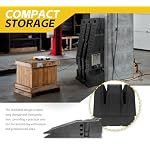 MaxxHaul 50947 Lift Stackable Vehicle Car Ramp 6500 LBS Capacity Per Pair 3250 LBS Per Ramp 2 Pack - Image 4