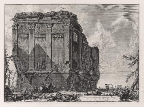 Affiche Tempio Antico Piranesi : donnez un style galerie d'art à votre chambre 60x90