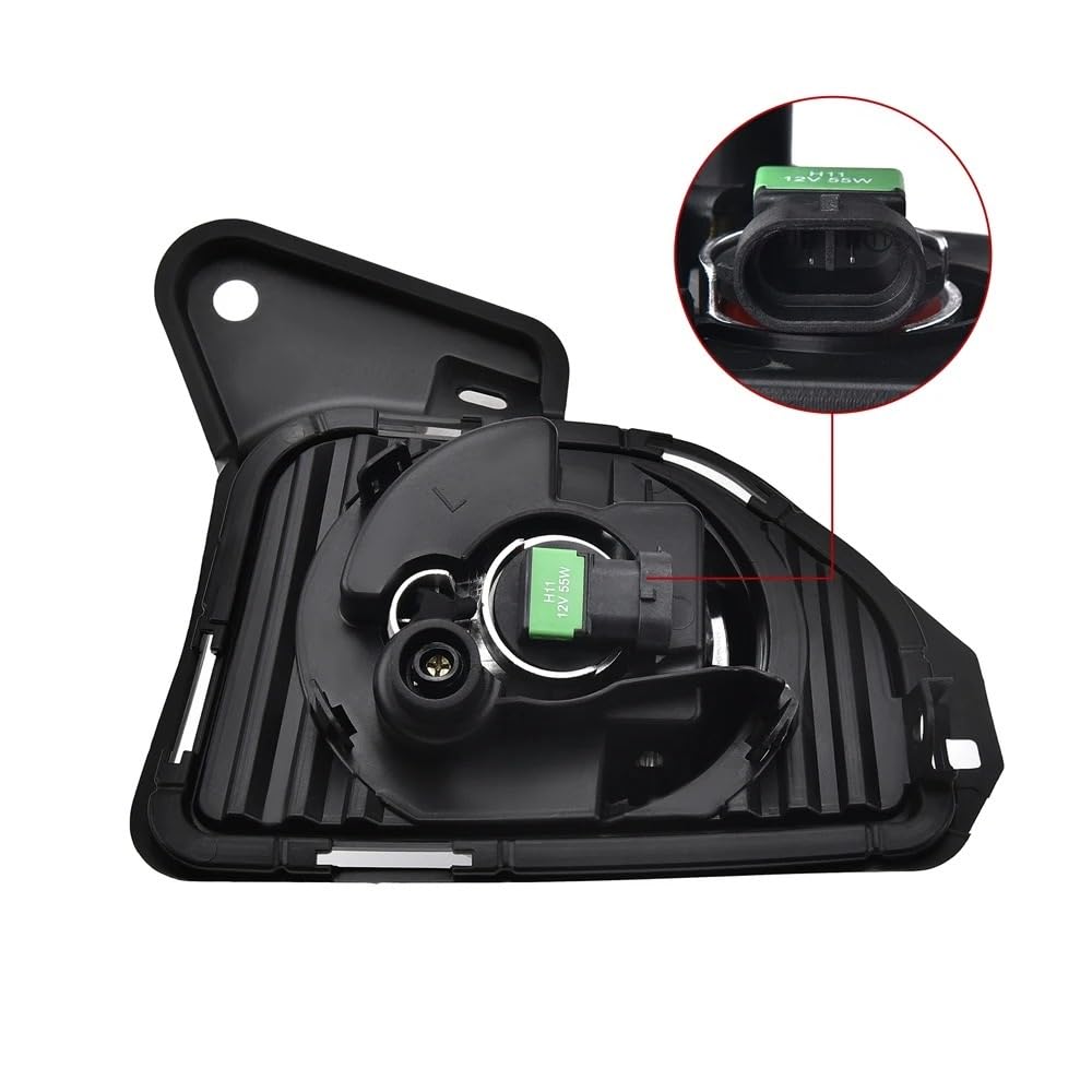 Luces Antiniebla Luz Niebla Para TOYOTA Para HIACE Para COMMUTER 2014 2015 2016 Luces Diurnas LED DRL Conjunto Faros Antiniebla Cables Interruptor Señal Giro