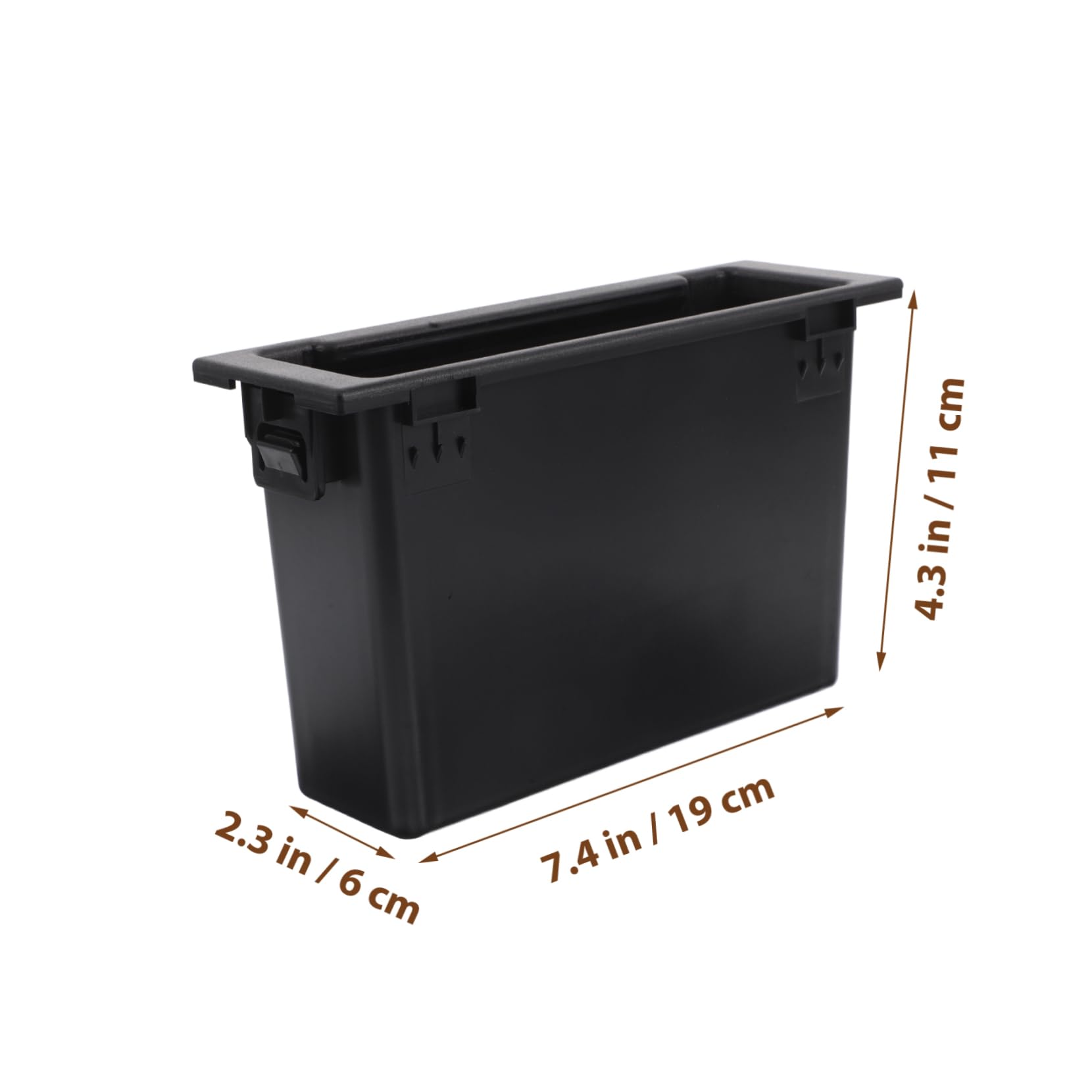 SOESFOUFU Car Dashboard Organizer Box Compatible Stereo Radio Storage Pocket Accessory Storage