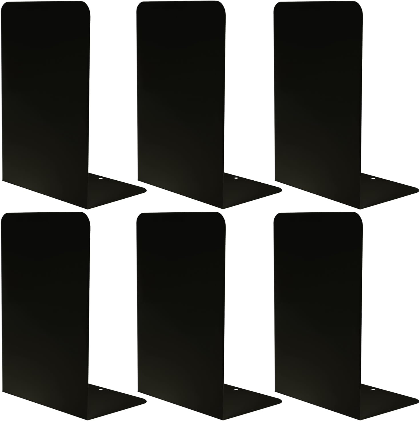 Qualsen Book Ends, Bookends, Heavy Duty Metal Book Ends, Book Ends for