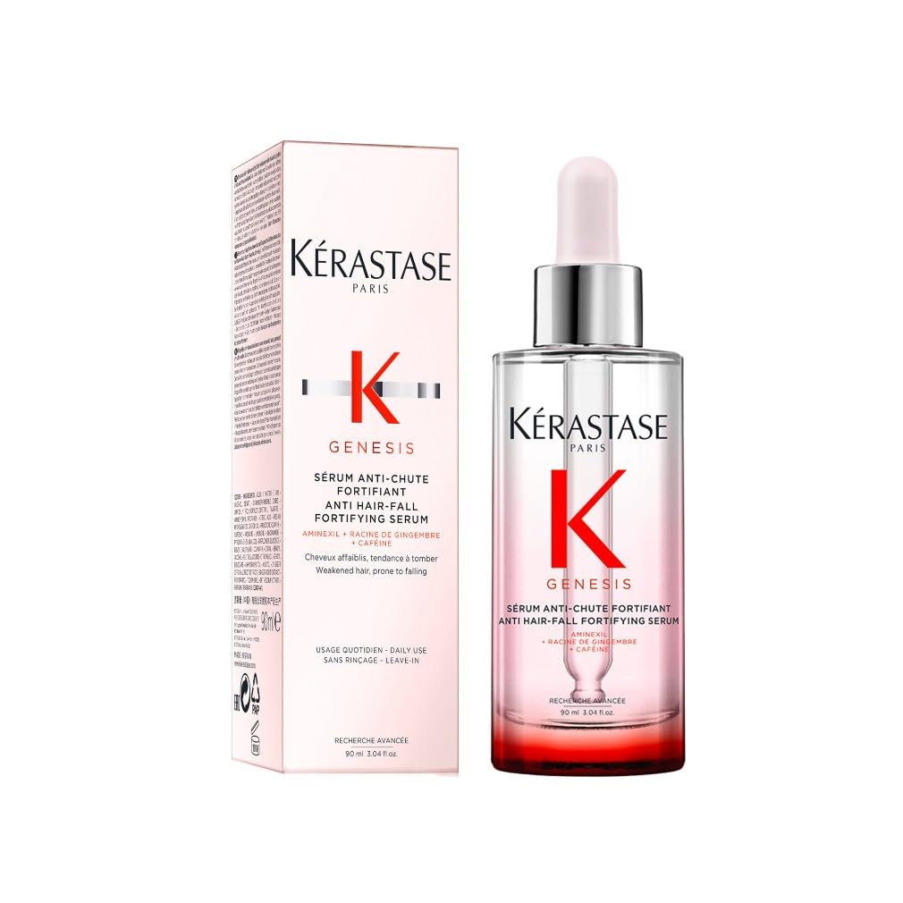Kérastase Genesis Hair Serum, For Weakened Hair Prone to Hair Loss, With Ginger Root & Edelweiss Flower