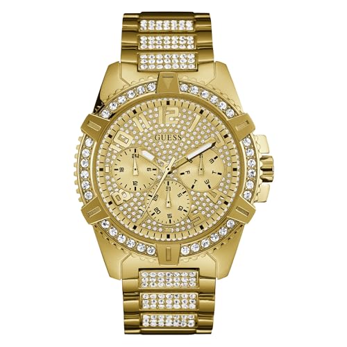 Guess 48MM Crystal Embellished Watch