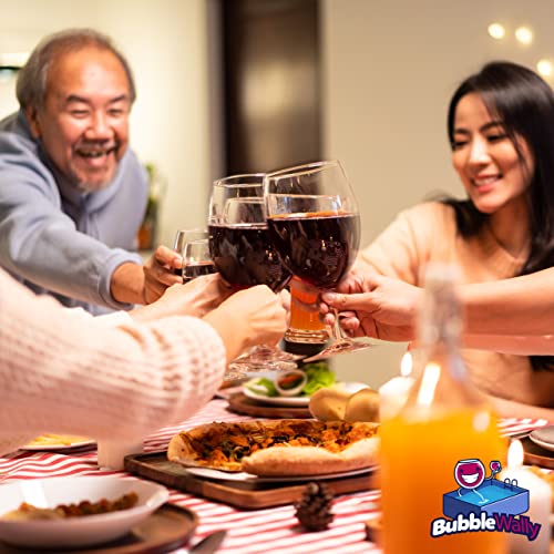 Giant Wine Glass Oversized (40 Oz | 1.2L | Acrylic Plastic) - Big Wine Glass That Holds A Bottle Of Wine | Wine Glass For Whole Bottle | Huge Full Bottle Of Wine Glass #TOP5