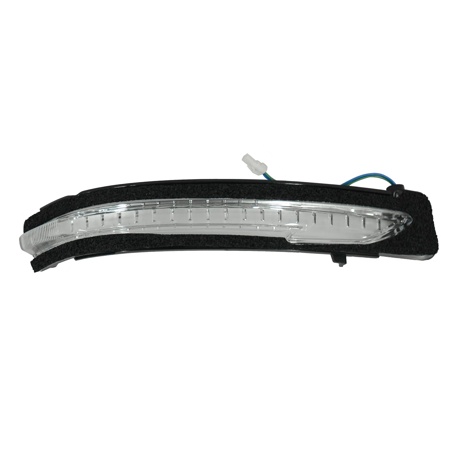 1 Pcs Right Side Rearview Mirror Turn Signal Light Clear Lens Car Outside Door Mirror Turn Signal Light Lamps Replace 26160-4CL0B Fit For Nissan Murano 2015-2018