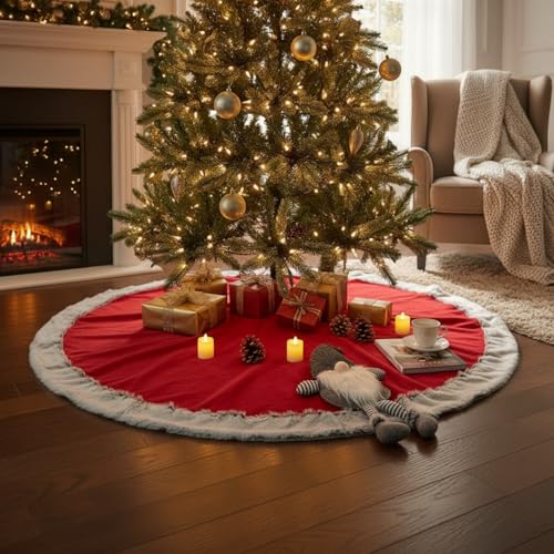 Couverture de sapin de Noël lutins pour décorer le salon en famille - 3