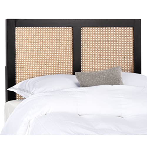 Safavieh Home Collection Vienna Cane Full Headboard Platform, Black/Natural #TOP2