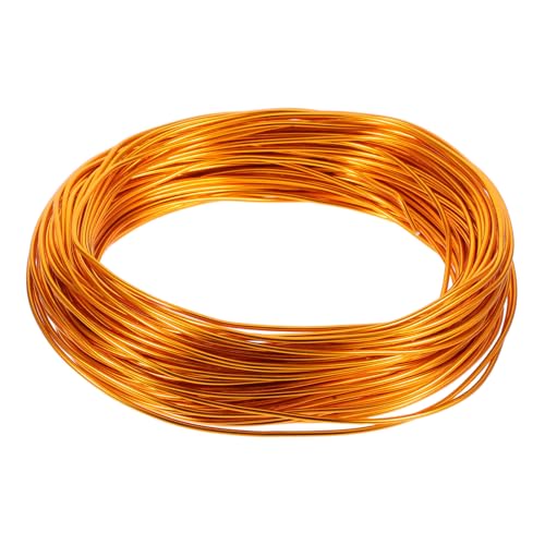 Alambre de aluminio moldeable dorado de 30m para crear tus propias joyas