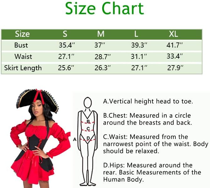 Vista 6 de Disfraz de pirata sexy para mujer, disfraz de pirata de Halloween, 3 piezas, vestido de capitán pirata de mares crueles