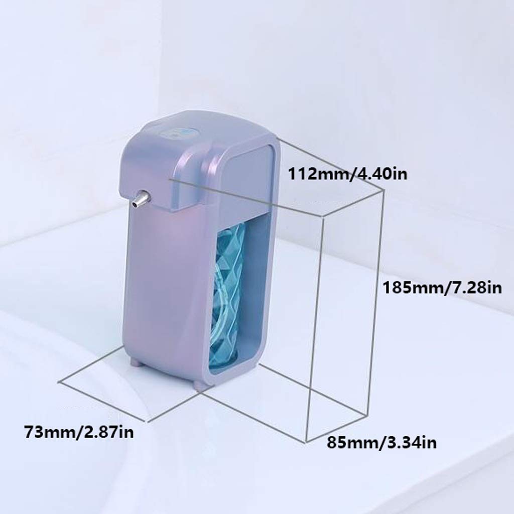 Handseifenspender Flüssigkeitsspender Seifenspender aus, Liquid Dispenser Schäumende Soapbottle Elektro Automatische Touchless Batteriebetriebene Wand Hand Sanitizer Box Nachfüllbare Lotionsflasche