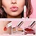 2 Pcs Lip Brush for Lipstick,Silicone Lip Brushes,Lip Makeup Applicator Beauty Tool with Lid
