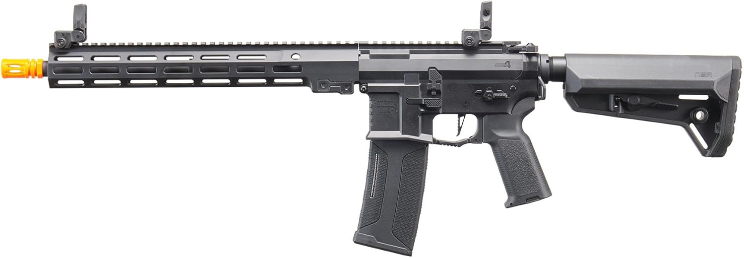 Lancer Tactical Gen 4 Nebula II ETU Predator Stalker 13'' Full Steel CNC AEG Airsoft Gun (Programmable MOSFET)