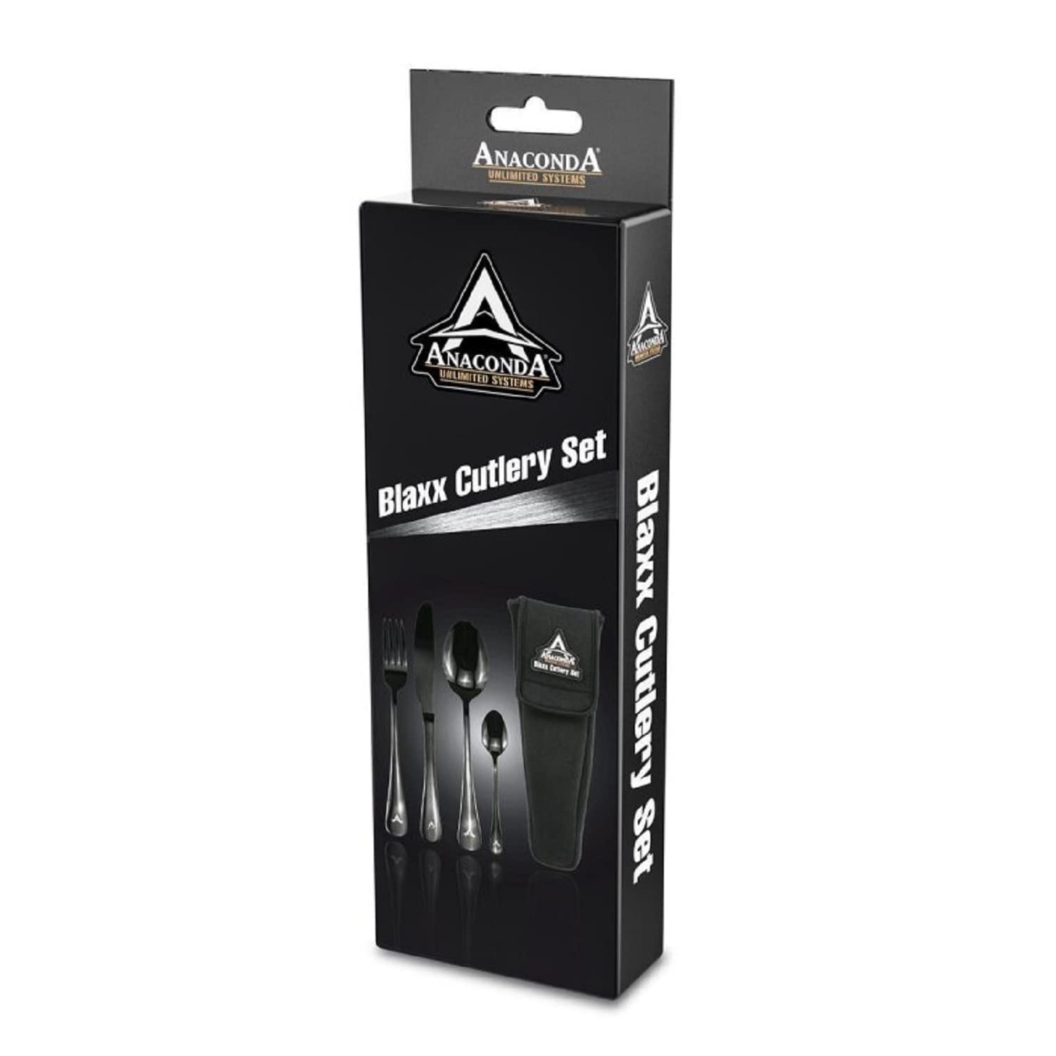 Saenger Anaconda Blaxx Cutlery Twin Set 8pcs