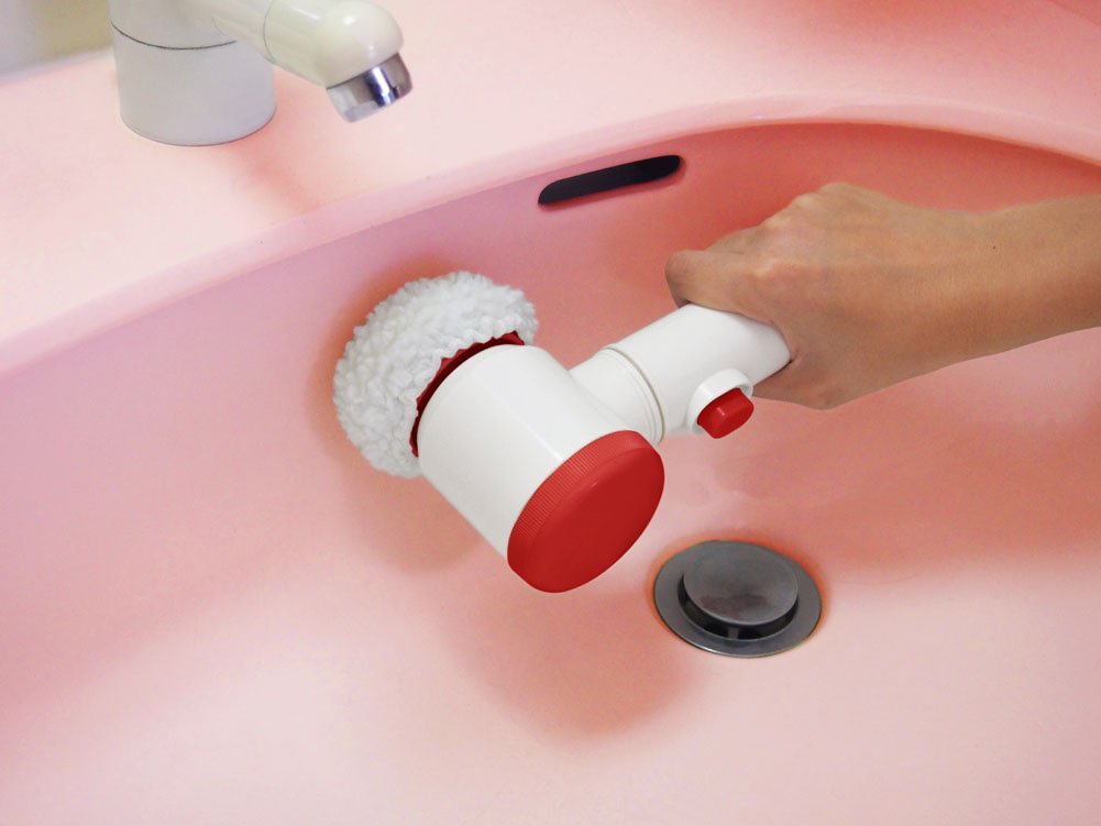 Amazon.co.jp : 富士パックス販売 電動 回転 洗浄ブラシ 電池式