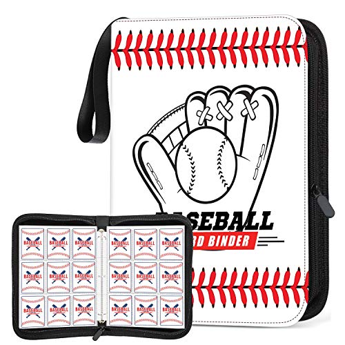 YKToyz 720 Pockets Baseball Card Binder Sleeves for Trading Cards, Baseball Card Holder Protectors Fit for Trading Cards, Baseball Cards, Football Cards, Sport Cards