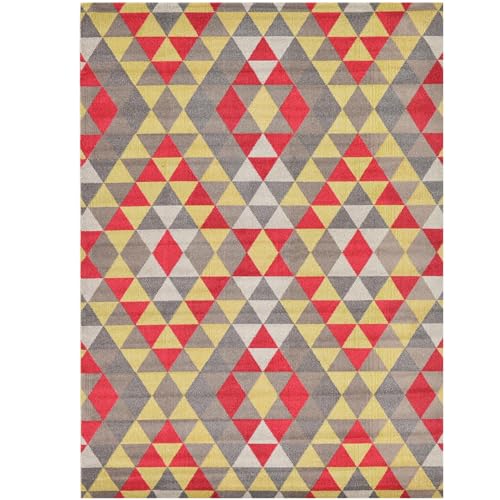 Tapis 80x290 cm tres absorbant grand tapis de couloir rose - 5