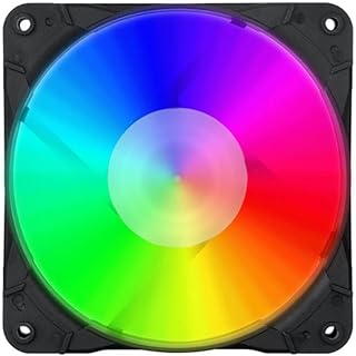 Redragon GC-F007 - Ventilador silencioso (120 mm, alto flujo de aire con mando a distancia, 3 unidades)