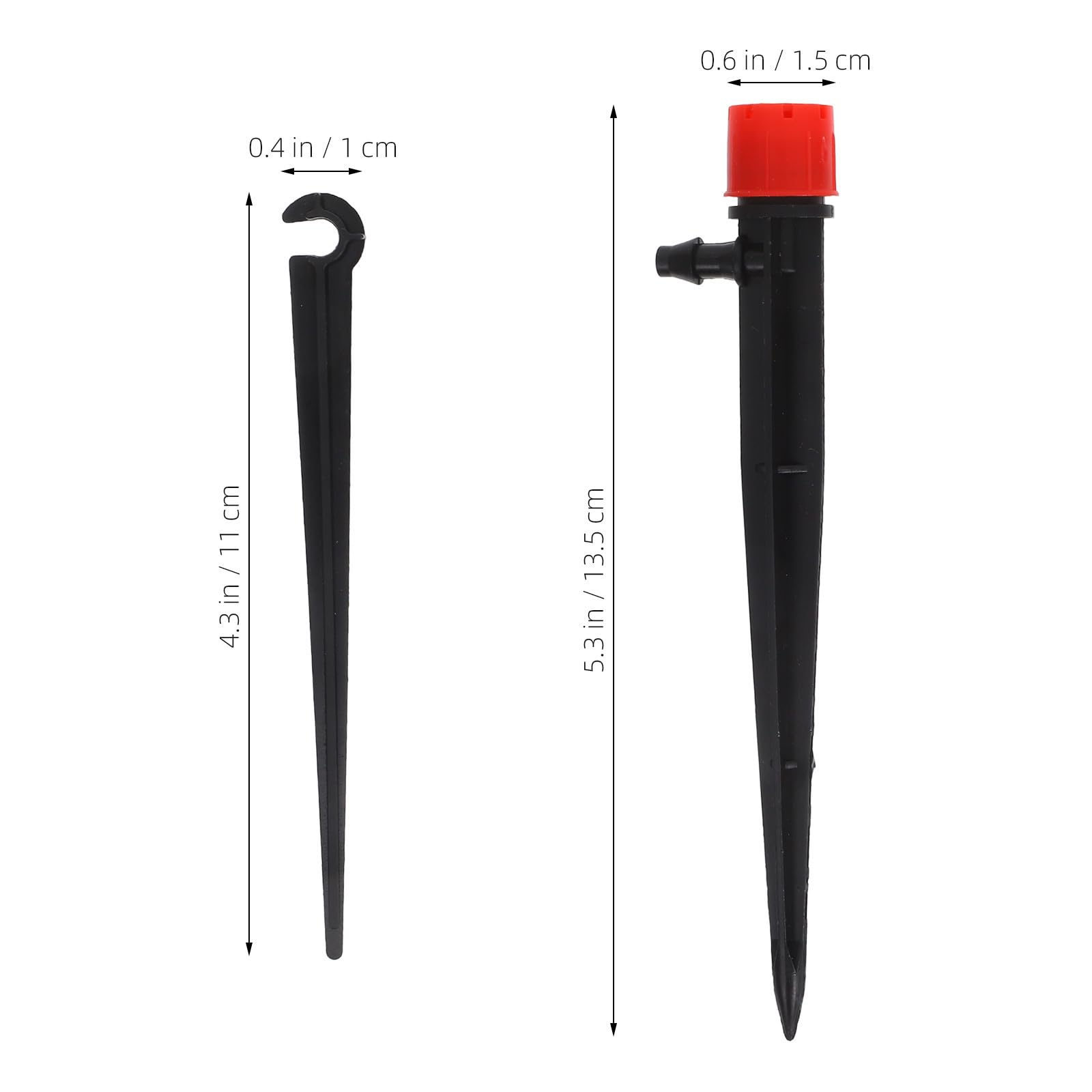 Kisangel Kit D'irrigation Goutte à Goutte en PP et Acier Inoxydable pour Pelouse et Plantes Buses Brumisation et Goutteurs, Système D'arrosage Automatique pour Jardin Extérieur